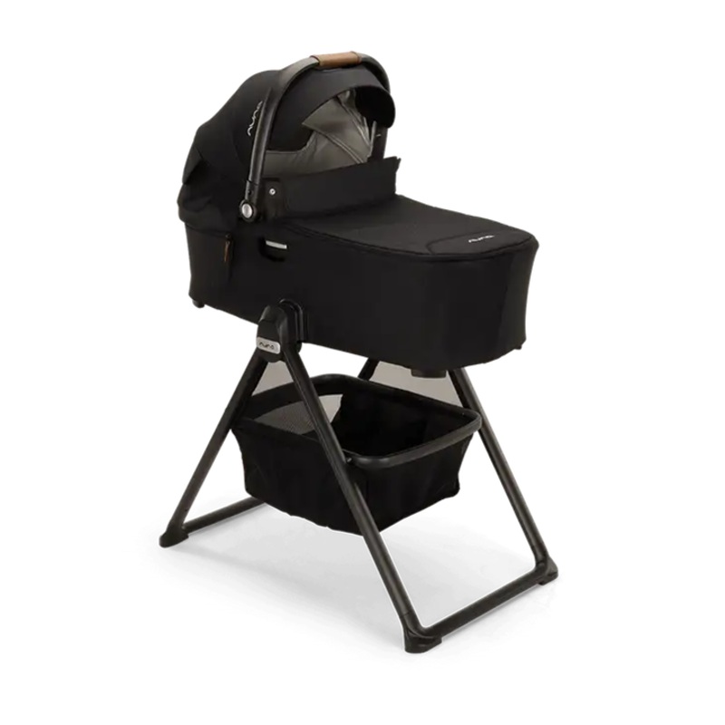 DEMI Next Bassinet + Stand – Caviar