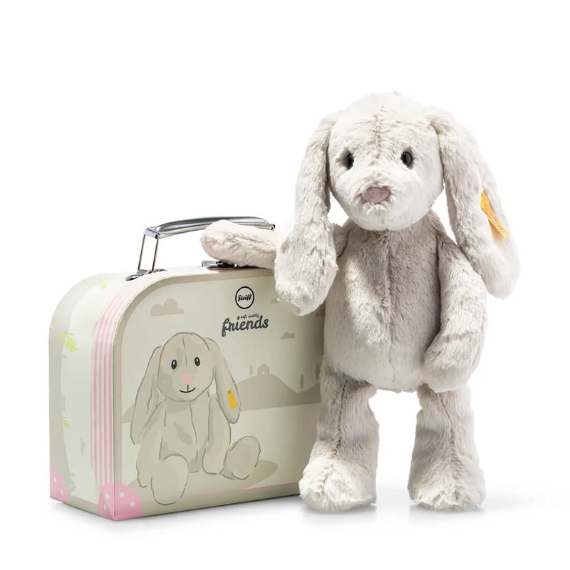 Hoppie Rabbit In Suitcase 10 In