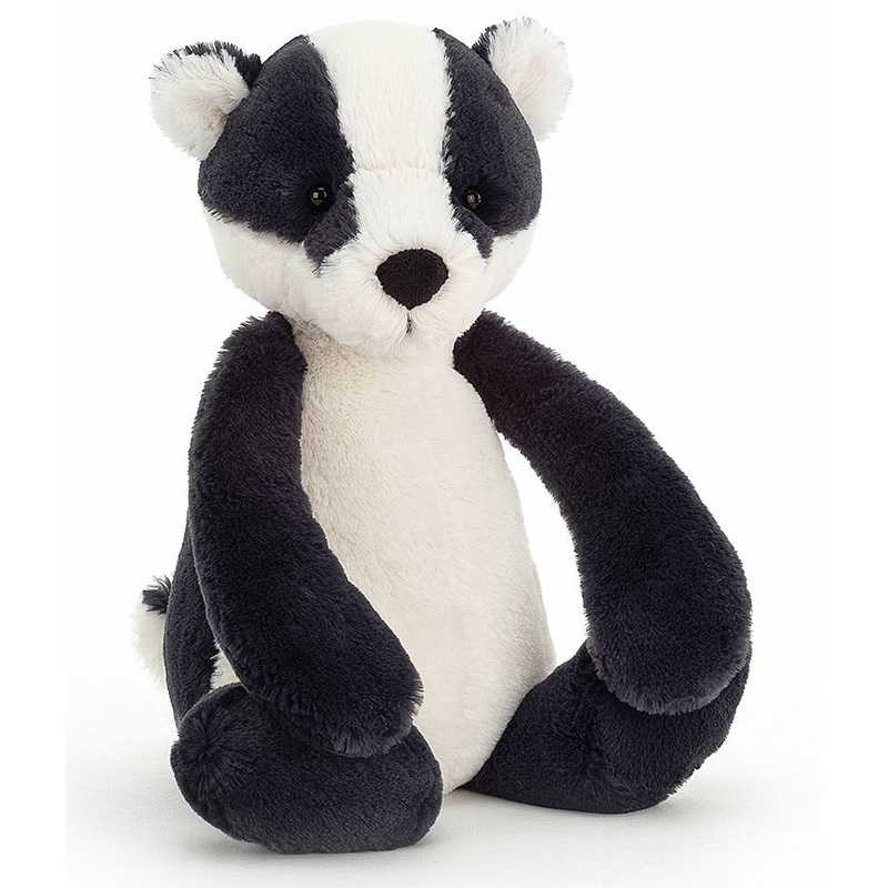 Jellycat Bashful Badger, 12″
