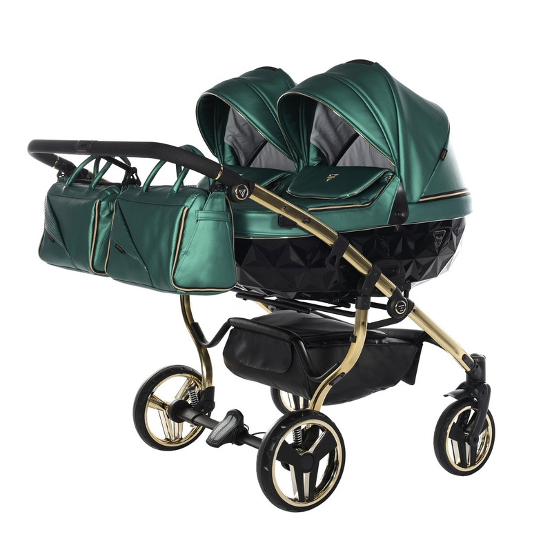 JUNAMA FLUO LINE DUO GREEN – 4IN1 (INCLUDES 2 X CAR SEAT & 2 X ISOFIX BASE)