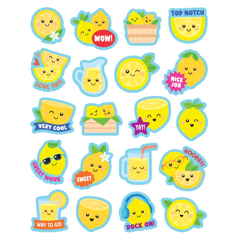 Lemon Smelly Stickers