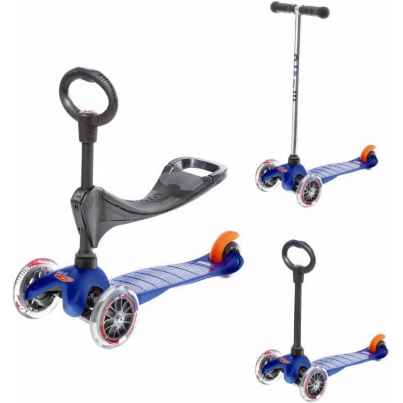 Micro Kickboard Mini Micro 3-in-1 Scooter – Blue