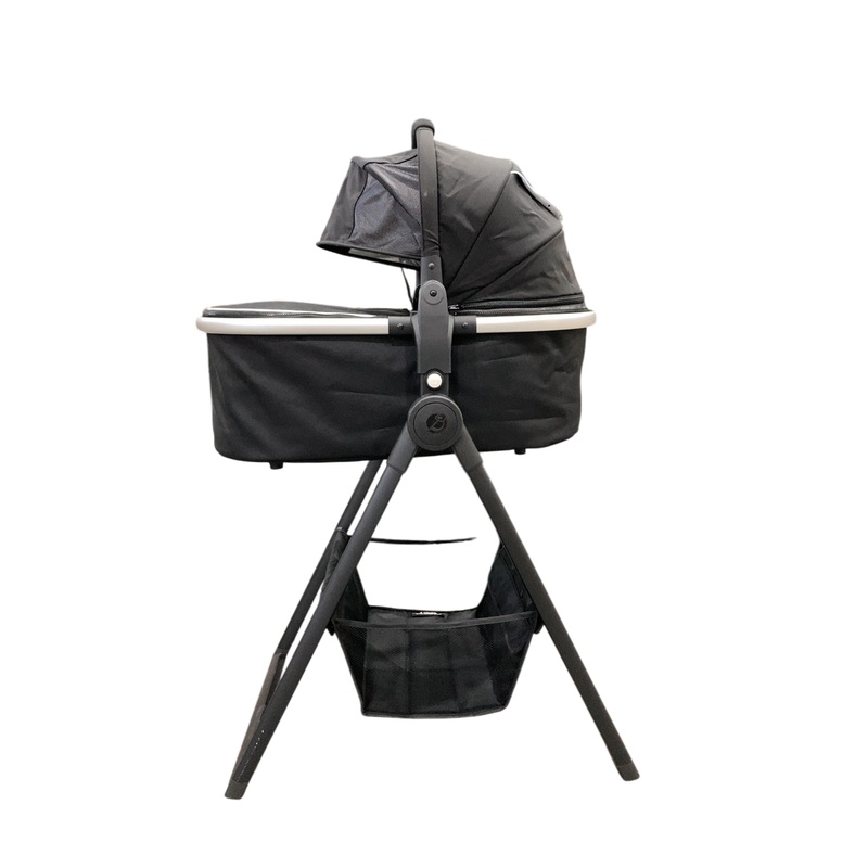 Mockingbird Bassinet with Stand, Black