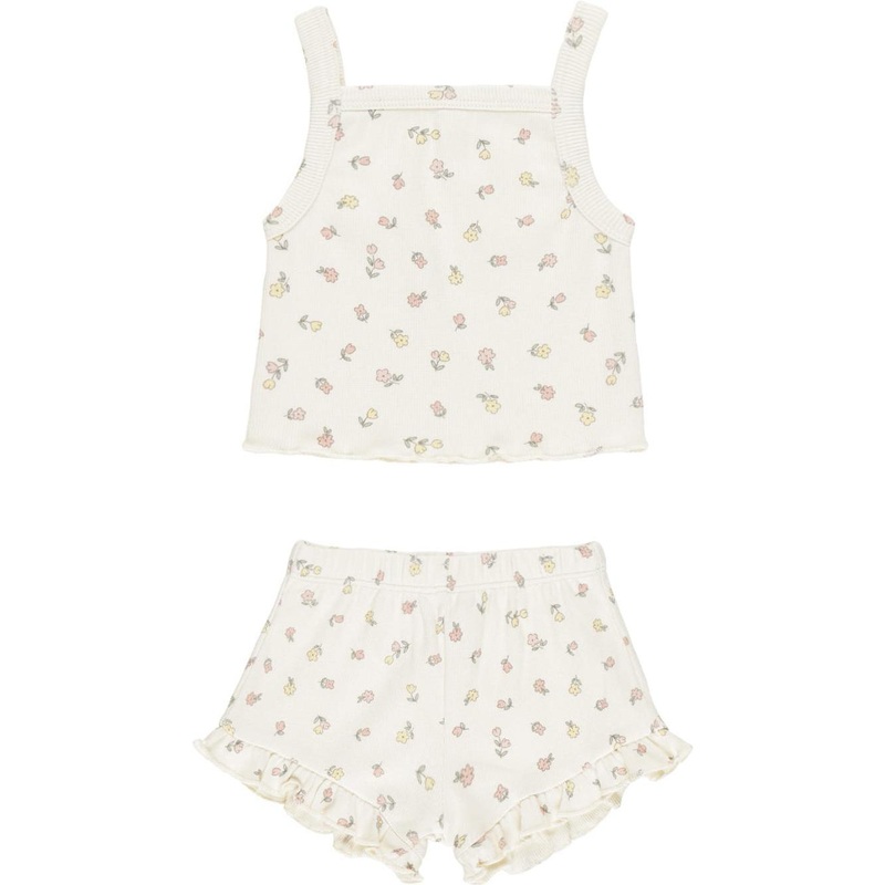 Quincy Mae Evie Tank + Shortie Set || Fleur