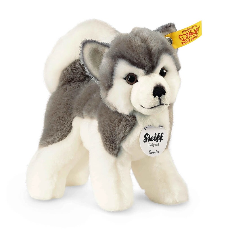 STF Plush Stuffed Toy Dog Bernie Husky 7 inches