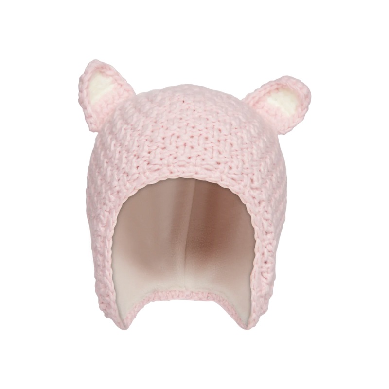 Animal Infant Hat – Pink