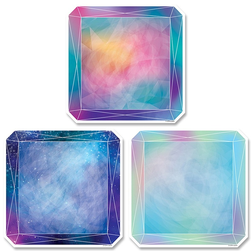 Mystical Magical Jeweled Cards 6″ Designer Cut-Outs, 36 Per Pack
