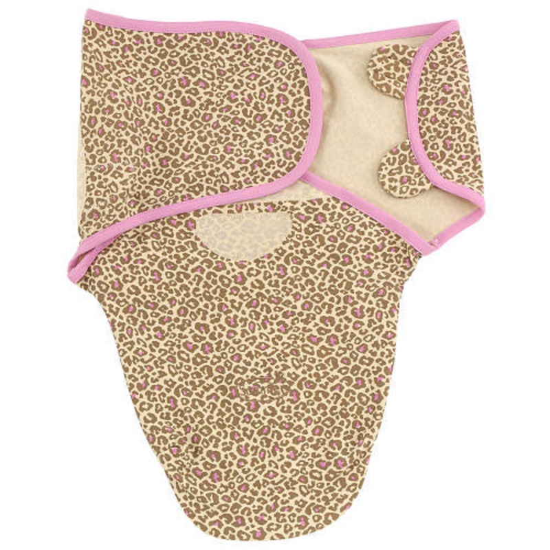 Summer Infant SwaddleMe Cotton Animal Print- Girl – Small/Medium Girl
