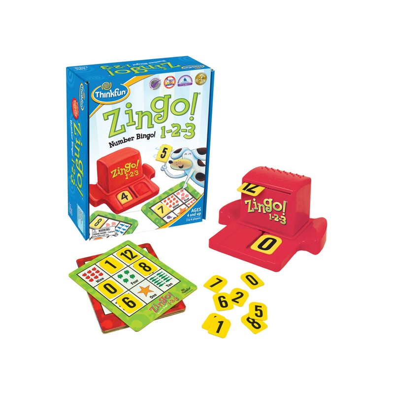Thinkfun Zingo! 123 Number Bingo!