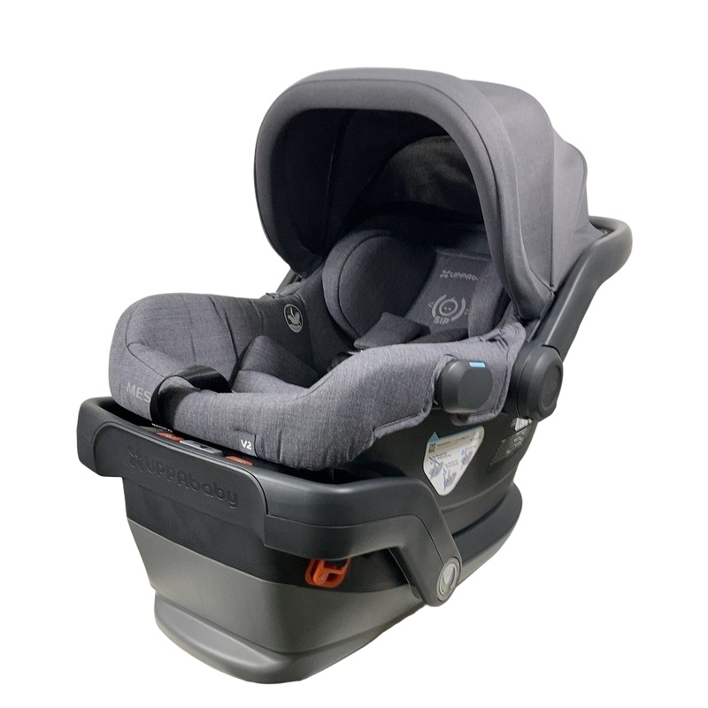 UPPAbaby MESA V2 Infant Car Seat, Greyson (Charcoal Melange), 2024