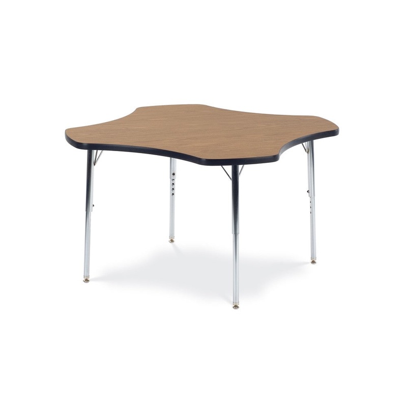 Adjustable Activity Table (Clover), 22″-30″H, (48″)