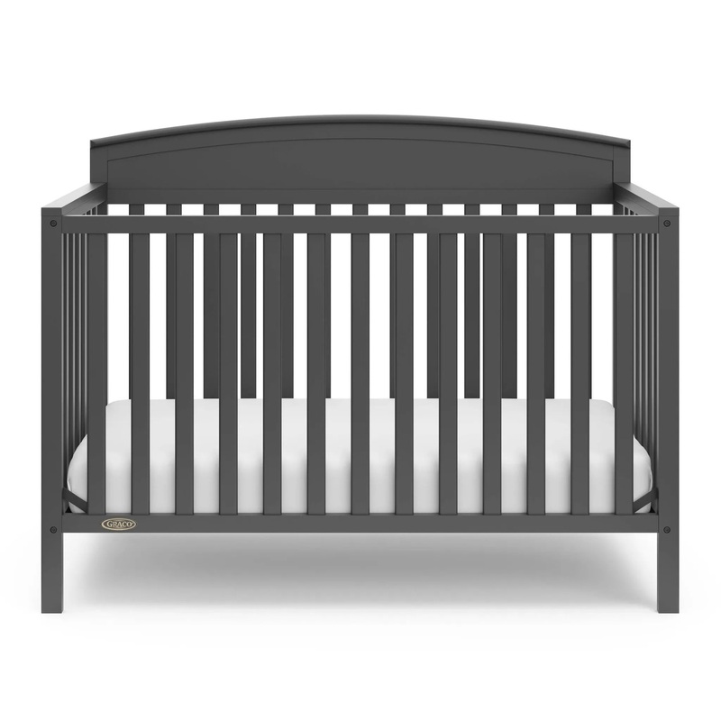 Benton 5-in-1 Convertible Crib – Gray