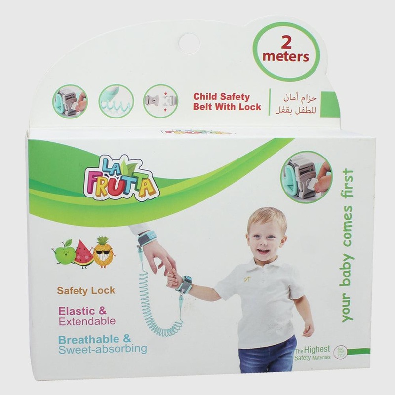 Blue La Frutta Child Safety Belt With Lock (2 Meters)