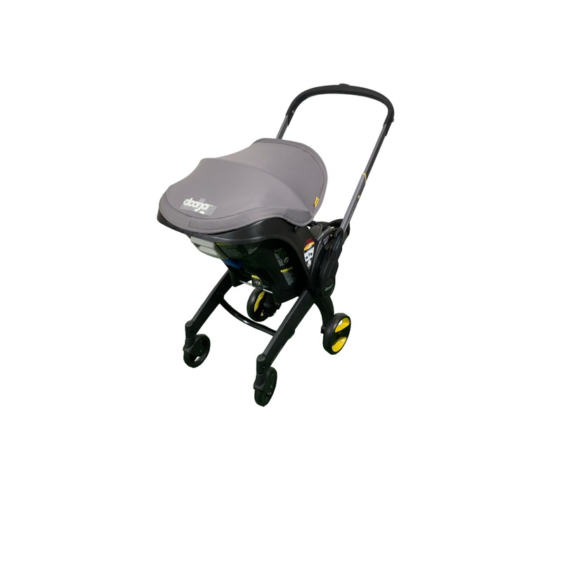 Doona Infant Car Seat & Stroller Combo, 2022, Grey Hound