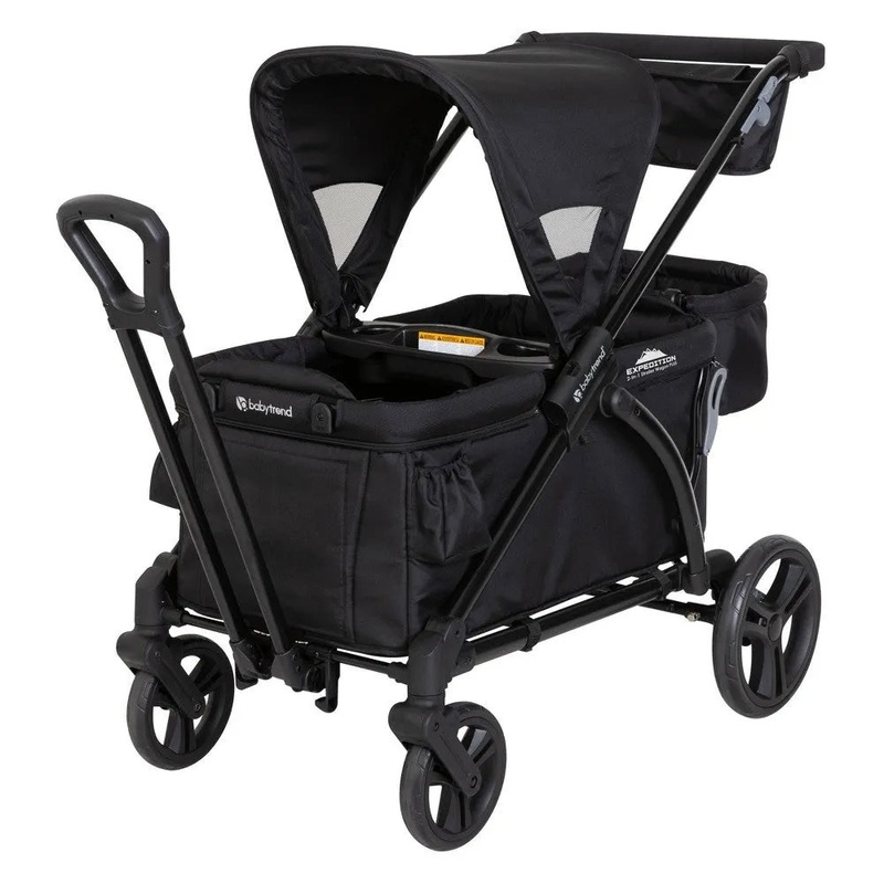 Expedition 2-in-1 Stroller Wagon Plus – Ultra Black