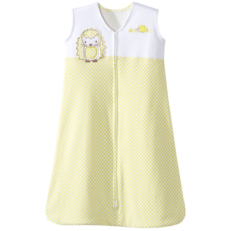 HALO SleepSack Wearable Blanket, Green Hedgehog, Medium