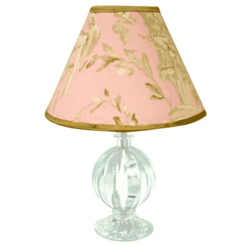 Lambs & Ivy Little Princess Lamp with Shade & Bulb