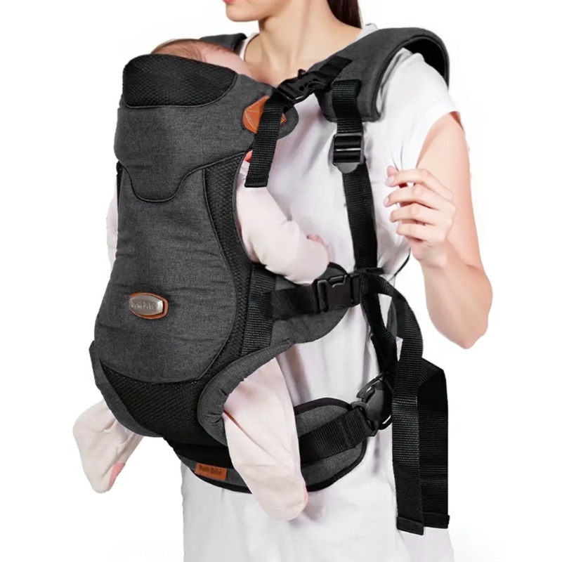Petit Bebe Baby Carrier Premium Max  Black