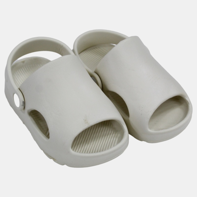 Unisex Baby Rubber Sandals – Offwhite
