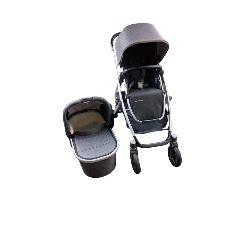 UPPAbaby VISTA V2 Stroller, 2019, Jordan (Charcoal Melange)