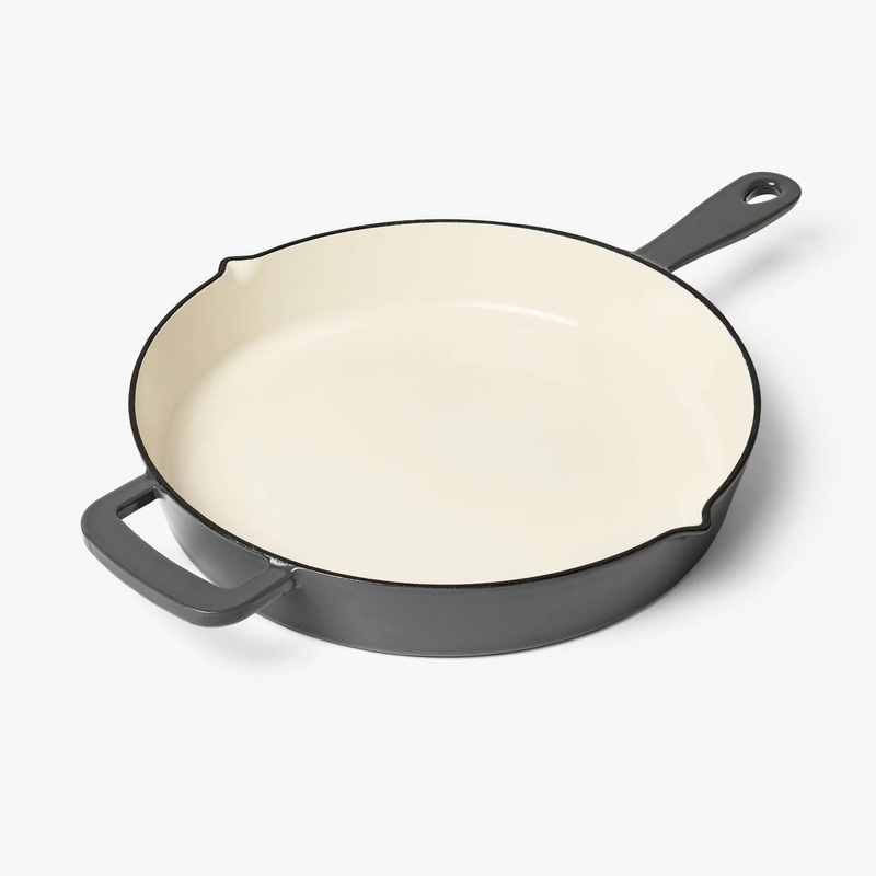 12″ Enamel Skillet Gray Eclipse