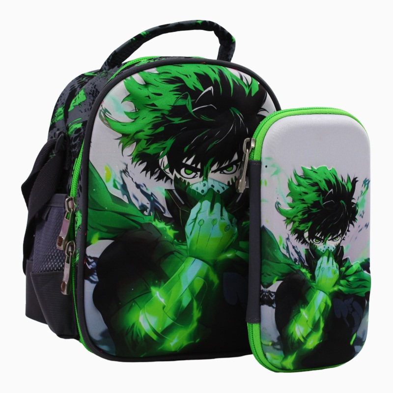 Anime School Set (Lunch Bag + Pencil Case)