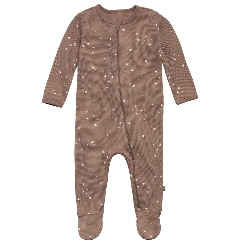 Baby Neutral Brown Stars Waffle Sleep ‘N Play