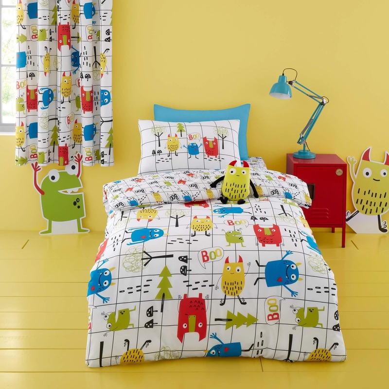 Duvet Cover Set for Single Monster Mob