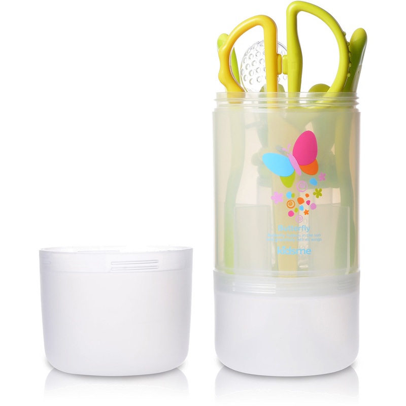 Kidsme Baby Travel Set – Green/Yellow