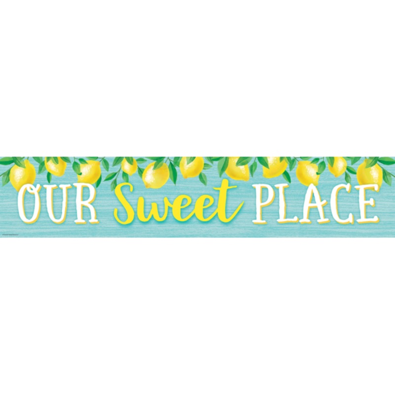 Lemon Zest Our Sweet Place Banner(C)