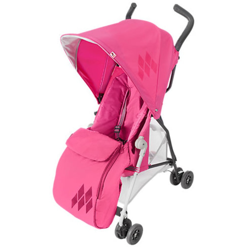 Maclaren Mark II Footmuff – Carmine Rose