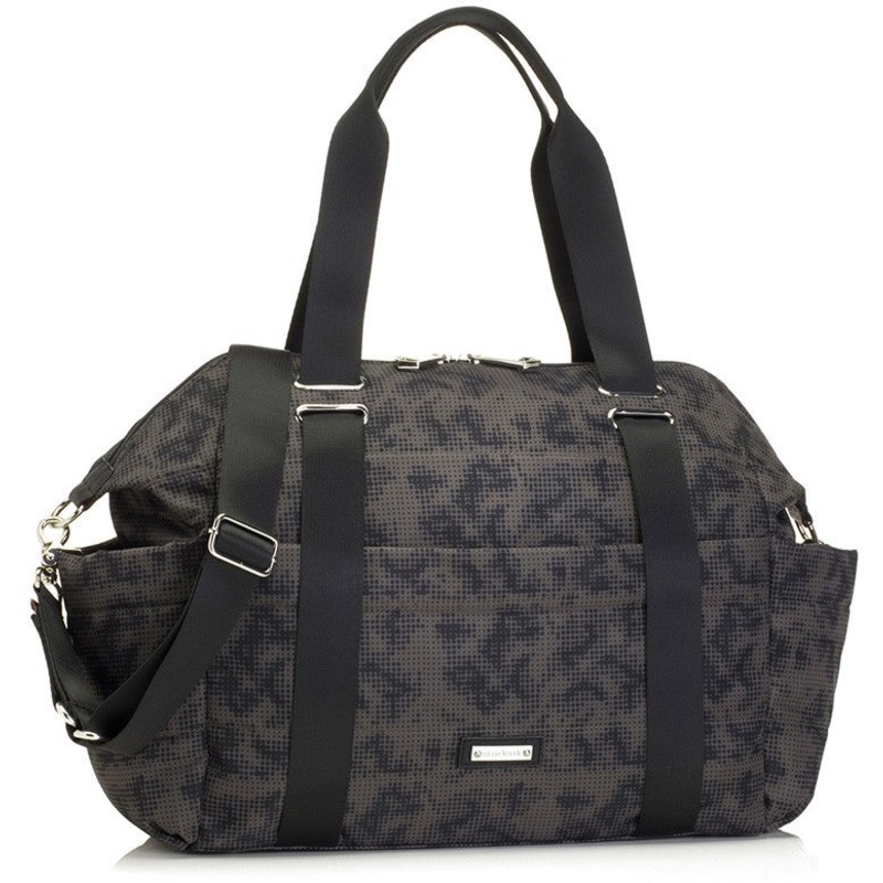 Storksak Sandy Diaper Bag – Print Grey