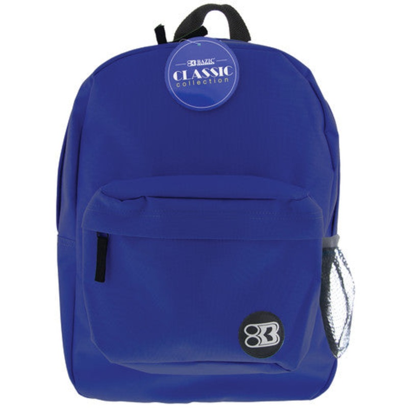 BAZIC 17″ Classic Backpack, Blue