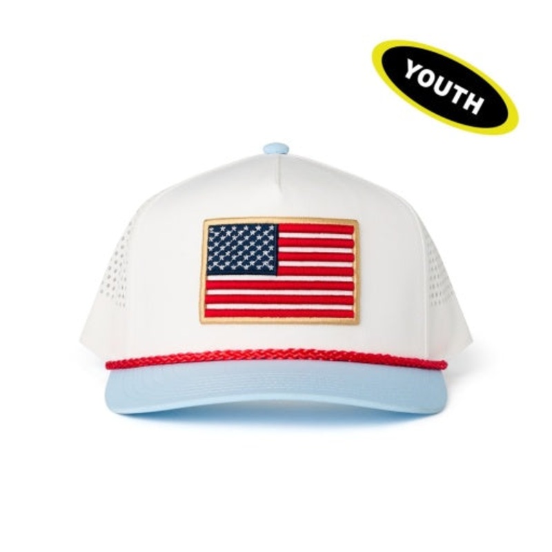 Burlebo Youth Performance Cap Old Glory