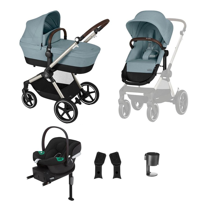 CYBEX EOS Lux Comfort Bundle – Sky Blue