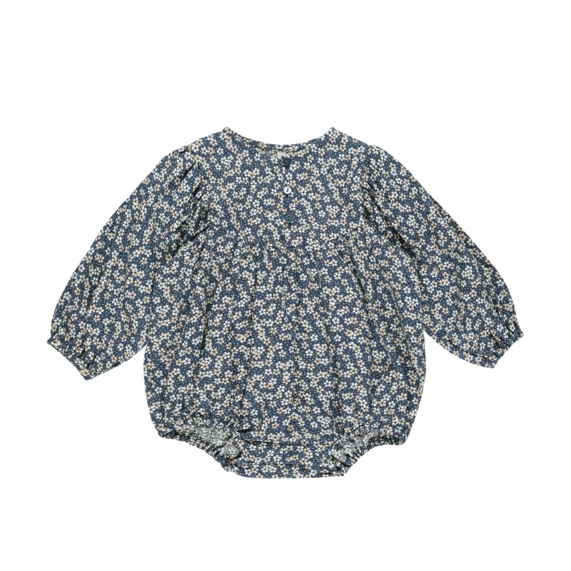 Gwen Romper – Blue Floral