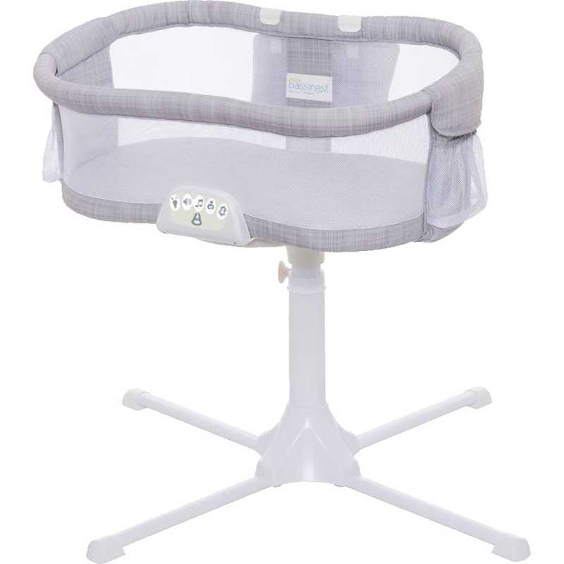 Halo Bassinest Luxe Plus Swivel Sleeper – Grey Melange