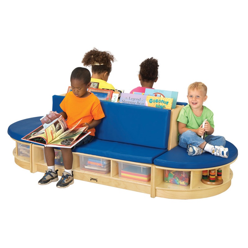 Jonti-Craft Read-a-Round 3 Piece Set – Blue