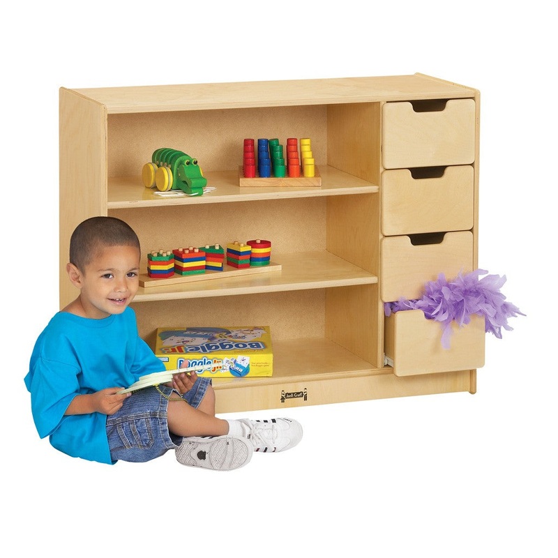 Jonti-Craft Storage Module ( See-Thru Back)