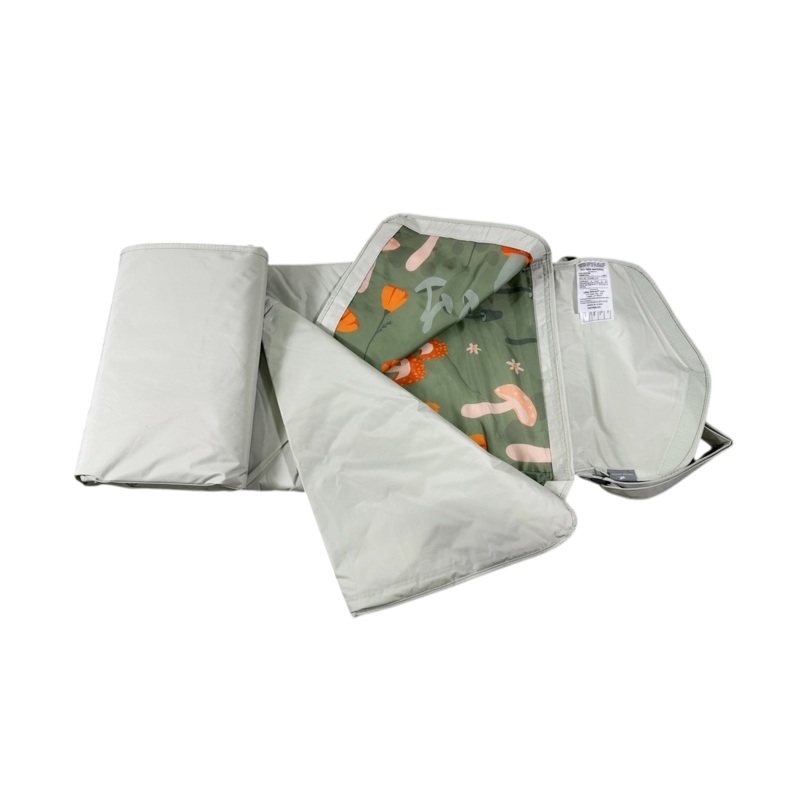 Little Unicorn 5 x 5 Outdoor Blanket, Woodland mushroom