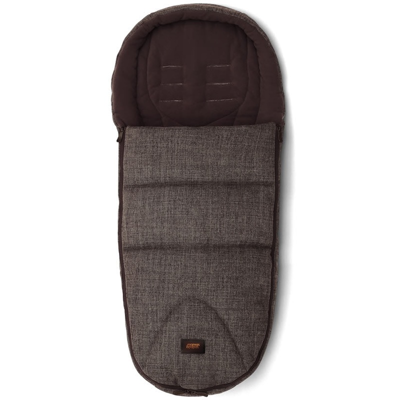 Mamas & Papas Cold Weather Plus Footmuff – Chestnut Tweed