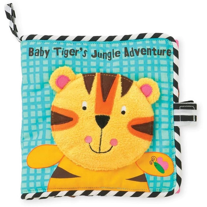 Manhattan Toy Baby Tiger’s Jungle Adventure Soft Activity Book