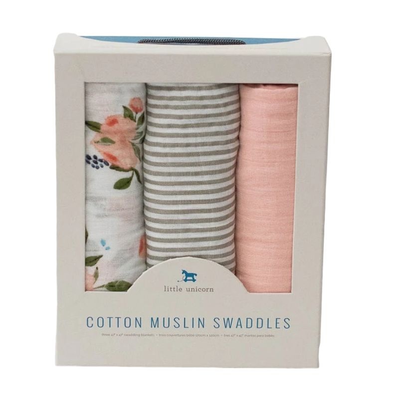 Muslin Swaddle – 3 Pack