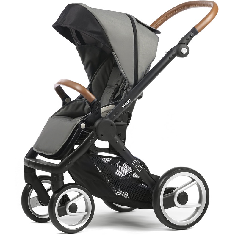 Mutsy Evo Stroller, Urban Collection – Black/Light Grey