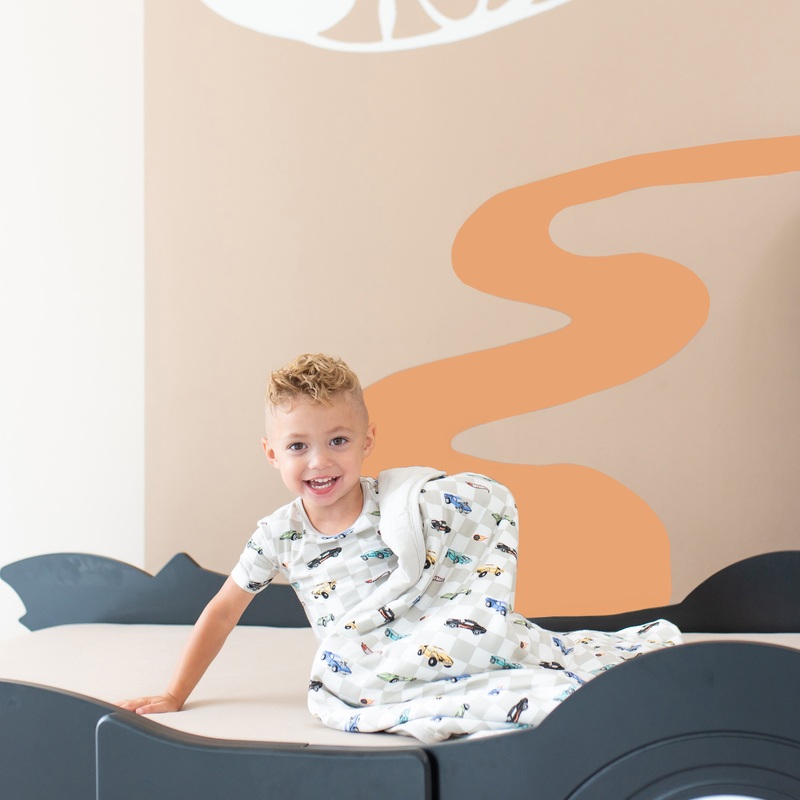 Toddler Blanket in Fast and Fierce 1.0