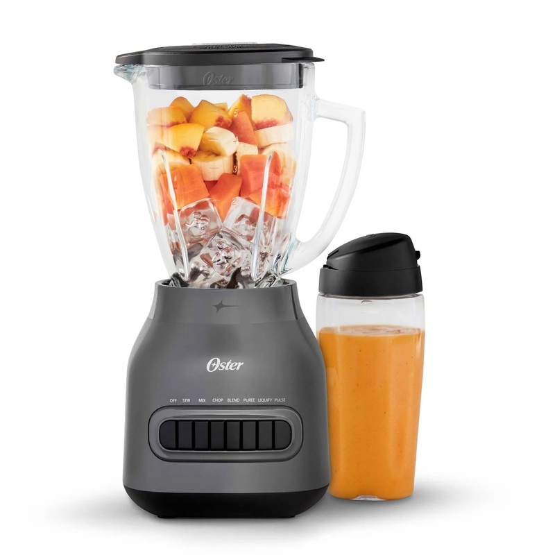 20oz. Blender with Dishwasher-Safe Glass Jar & Blend-N-Go Cup
