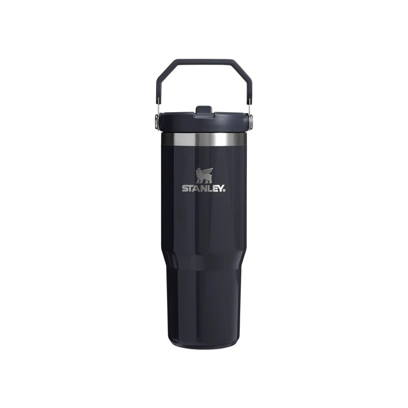30 oz Stainless Steel IceFlow Flip Straw Tumbler Crystal Clear Night (See Description)