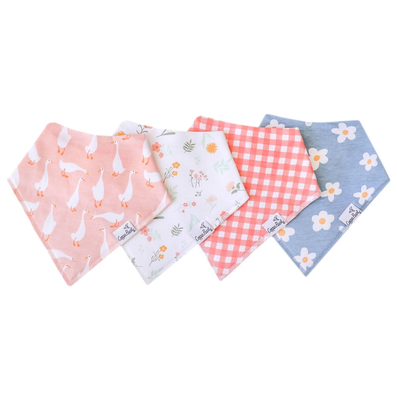 Copper Pearl Baby Bandana Bibs | Goosie