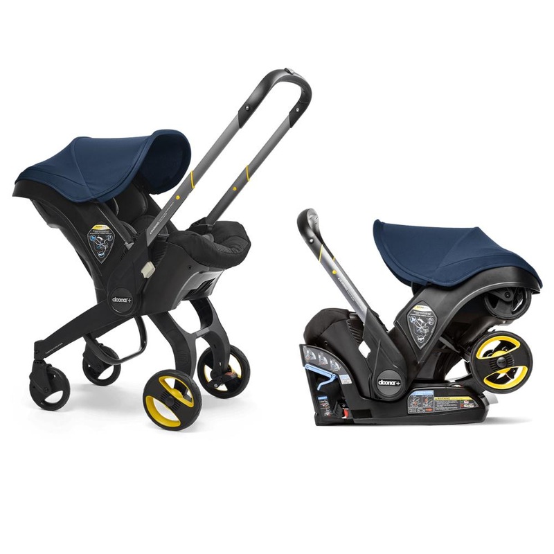 Doona – Infant Car Seat + Stroller + Base – Deep Blue