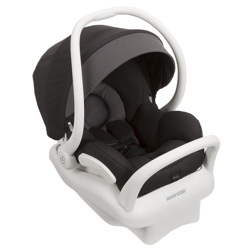 Maxi Cosi Mico Max 30 Infant Car Seat, White Collection – Devoted Black
